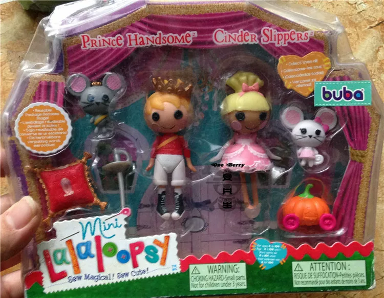 Кукла Lalaloopsy Lele Angel / Linda, ПВХ, в ассортименте, размеры 4–12 см