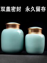 Pet dead ash box tide - proof seal cremation coffin of cat dog large and small ash altar cans