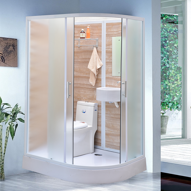 Integral shower room with toilet Integrated shower room Integral bathroom with toilet washbasin