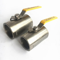 All stainless steel ball valve 1 5 inch 2 inch internal thread ball valve valve switch DN40DN50 ball valve oil filling accessories