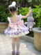 Girls Lolita lolita skirt autumn dress Halloween baby one-year-old dress princess cartoon fluffy yarn foreign style