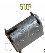 5UF 5UF 5UFJ 275VAC 400VDC 400VDC oven capacitive vertical universal thickness 16MM