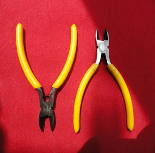 Quality yellow small inclined nose pliers small diagonal pliers small inclined pliers pliers small pliers