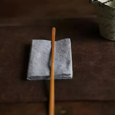 Idealist middot utensils] Cotton handmade ink dyed small tea towel clean square tea raising accessories