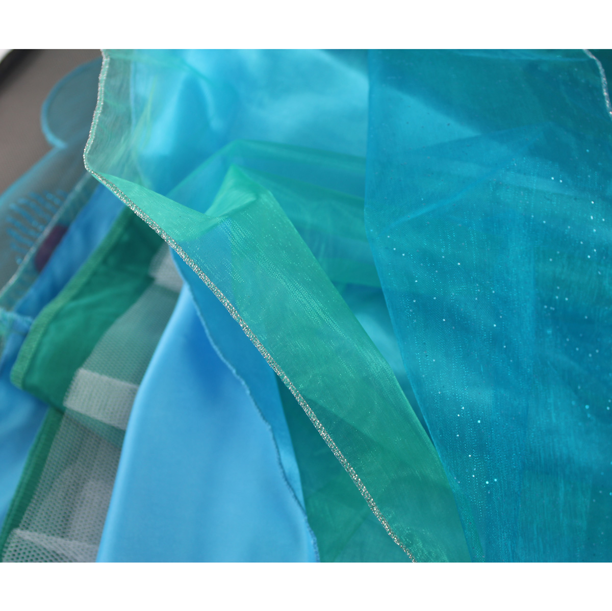 Cô gái trẻ tay dài Công chúa Peacock Chơi trang phục Suit Cloak Ye Luo Li Disney 包邮 Giáng sinh yếm váy múa trẻ em