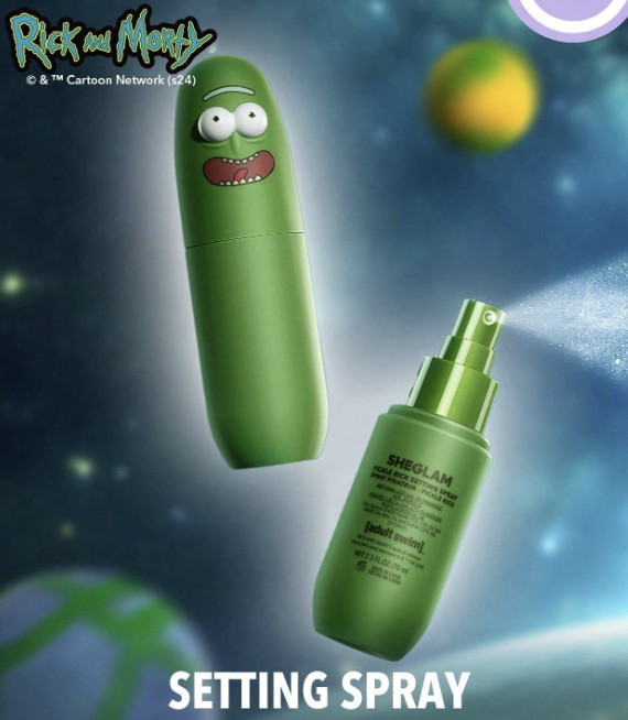 spots Sheglam Rick & Morty совместная макия that Rick Moti Eye Shadow Dip Lip Glum She GLAM