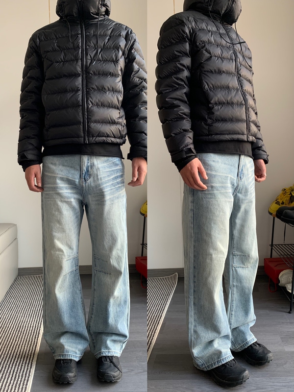 Cagt Autumn Commuting Blue Straight-Leg Slightly Flared Washed Vintage Simple Casual Versatile Jeans Trendy Couple Cagt Autumn Commuting Blue Straight-Leg Slightly Flared Washed Vintage Simple Casual Versatile Jeans Trendy Couple