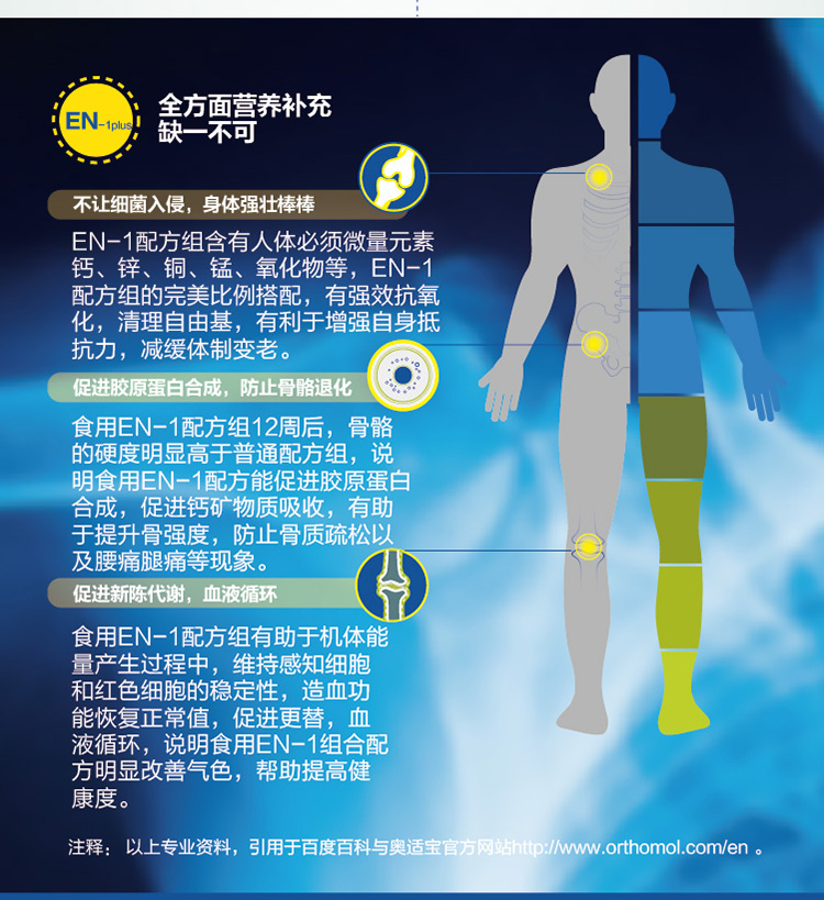 Orthomol 奥适宝Osteo骨质疏松补钙冲剂