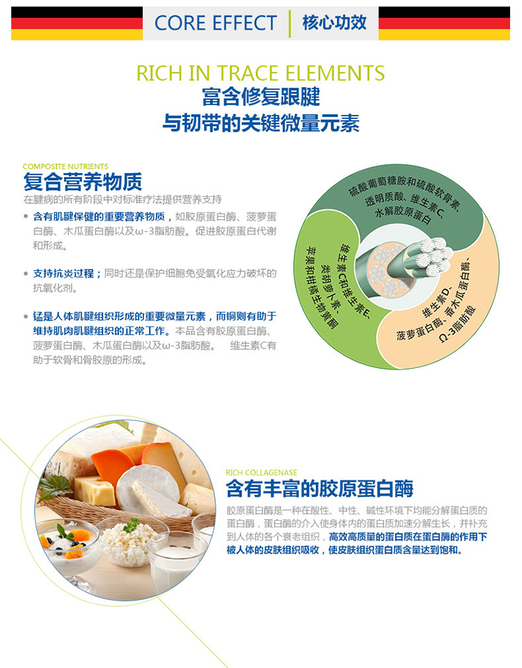 Orthomol 奥适宝Tendo软骨素