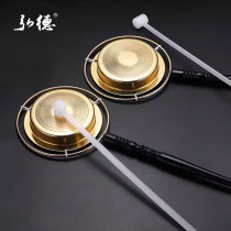 Hongde thickened Pure Brands long Handle Handle Bronze Pan Gong Bronze Bronze Crack of the Buddha Buddha Affair Law