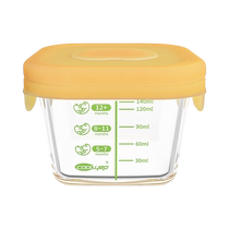 (Self-operated) Cooli baby food box glass baby storage box can be steamed and kept fresh baby food bowl