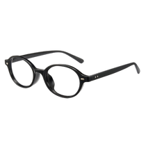 (Self-operated) Cyxus myopia glasses for women classic oval glasses anti-blue light and anti-radiation for men optional prescription
