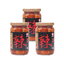 (Self-Employed) Chinese Taiwan River Hutchison Spicy Curd 370g * 3 Seasoned Hot Pot Leftover vegetable seasoning seasoning