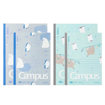 (Self-operated) Japanese KOKUYO Campus wireless binding student homework book meeting minutes a5 b5 notebook mofu-mofu limited design dotted line book