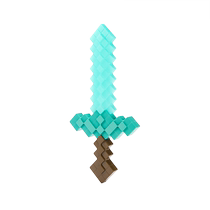 (Self-operated) Mattel Minecraft Sound and Light Magic Diamond Sword series game peripherals with the same weapon toys