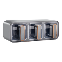 (Self-operated) seasoning storage box kitchen household seasoning wall-mounted salt shaker sub-bottle light luxury all-in-one multi-compartment
