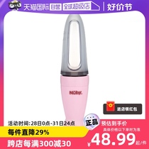 (Self-operated) NUBY baby dual-purpose silicone feeder baby food supplement rice cereal spoon squeeze spoon