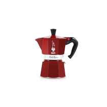 (Self-operated) Bialetti Moka Pot Moroccan Red Italian Coffee Pot Household Appliances