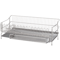 (Self-operated) Shuangshan kitchen drain rack 304 stainless steel dish storage rack sink drain basket storage rack