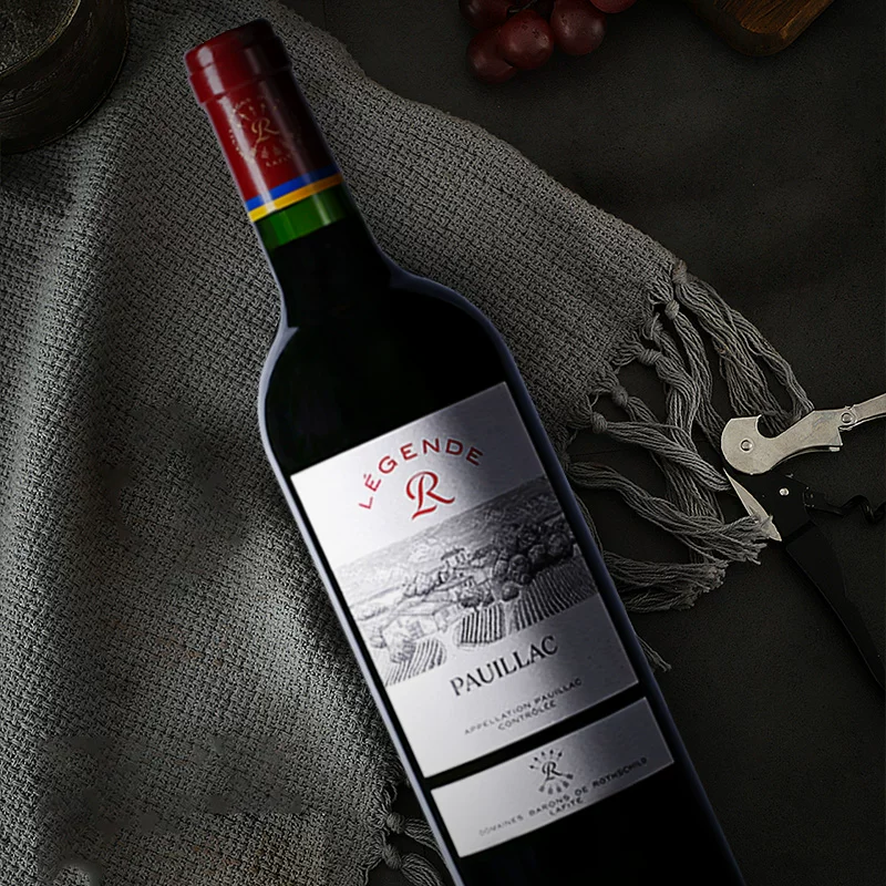 [Самостоятельно управляемый] Lafite Legend Poyake Red Wine Gift Box Rothschild French Cabernet Sauvignon Dry Red Wine