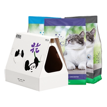 (自营)CatMagic喵洁客膨润土猫砂25磅熊猫工厂玩偶花花联名款