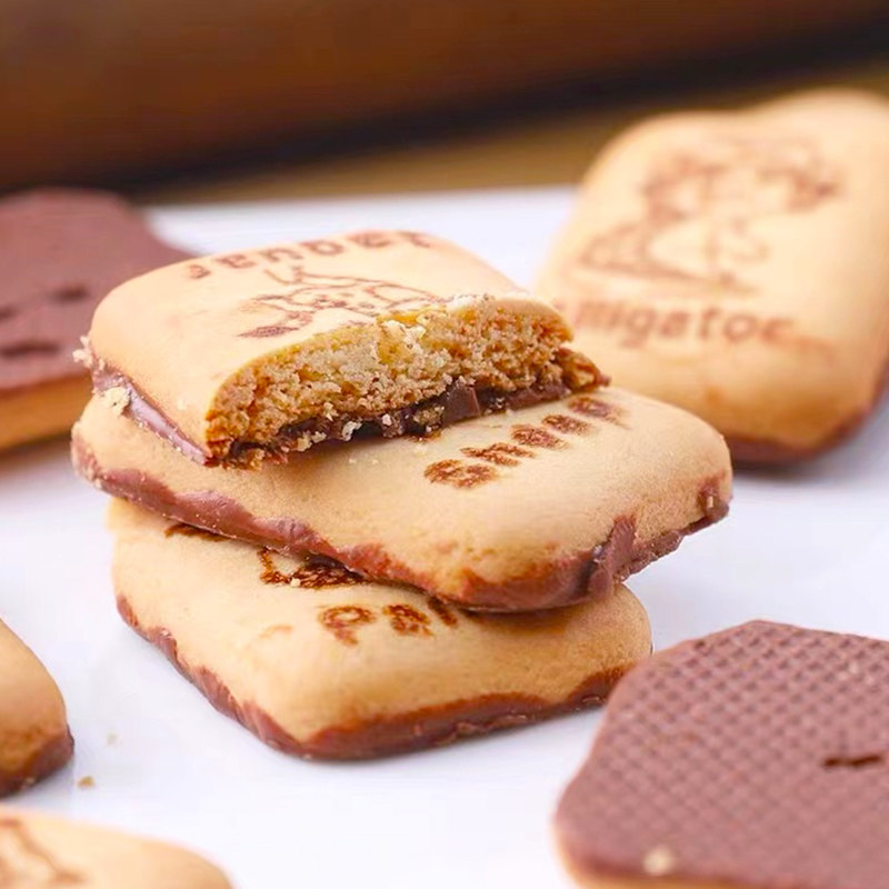 FUJIYA 不二家 趣味英语 牛奶巧克力饼干 42g*3盒*2件 聚划算下单折后￥55.5包邮