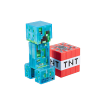 (Self-operated) Mattel Minecraft Diamond Level Character Collection Puzzle Building Childrens Toys
