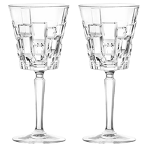 RCR high-end imported crystal red wine glass set foreign wine glass tall cup high-value wine bottle glass Italy
