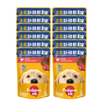 Self-operated baolu miaofen packed wet food for puppies