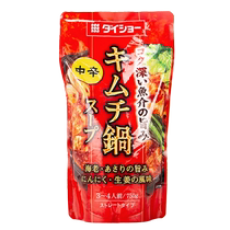 (Self-operated) Japanese imported Dayichang spicy kimchi hot pot soup base 750g Sukiyaki pot base Oden soup base