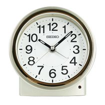 (Self-operated) New SEIKO Seiko small alarm clock swing table electronic clock childrens photosensitive night light snooze