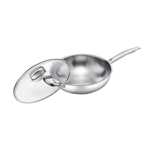 (Self-operated) German WMF Futenbao stainless steel wok gas stove induction cooker universal uncoated wok