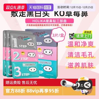 Dolik pig nose patch cleansing acne peel-off film