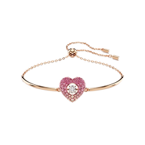 (самозанятые) Swarovski Swarovskige Hyperbola Gift Selection Selection Heart-образный браслет