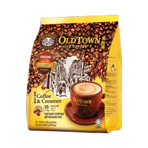(Self-operated) Malaysia OLDTOWN Old Town Instant Coffee Powder 2-in-1 White Coffee Sugar-Free 375g