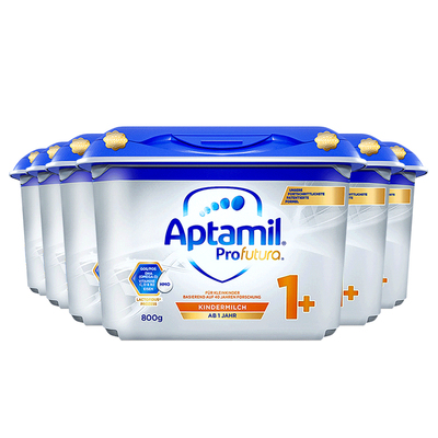 爱他美白金双重HMO幼儿奶粉800g*6