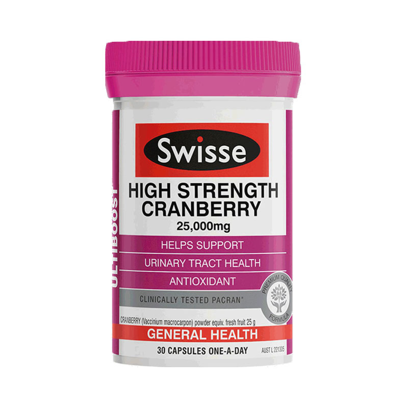 Swisse蔓越莓精华胶囊30粒-时时淘