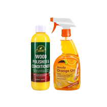 (Self-operated) Aoudy wood floor maintenance wax household composite solid wood floor essential oil mahogany furniture mildew remover