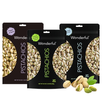 (Self-operated) Wonderful Wandofu Pistachios 680g Original Color Unbleached Original Flavor Salt Baked Black Pepper Flavor