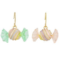 (Self-operated) OSEWAYA earrings for women colorful candy series original earrings sweet open ring accessories