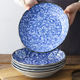[Self-Operated] Mino Ware Japan Import Tableware Salad Fruit Dish Deep Plate Japanese Style For Home Large Plate Soup Plate