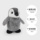 【Самоуправляемая】 Игрушка IWAYA simulation electric penguin toy, которая поможет малышу потренироваться в плюшевой кукле-пингвине mini 1