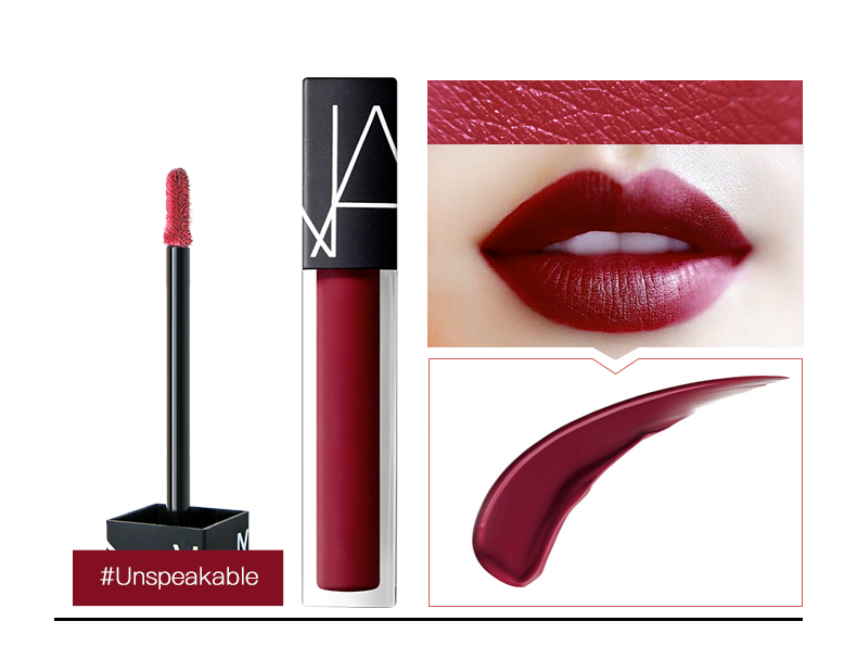 [Direct] American NARS Nas nhập khẩu nhung son bóng mịn màng son môi mờ mờ son dưỡng màu - Son bóng / Liquid Rouge 	son bóng glasting water gloss	