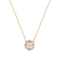 Розовое золото аффинаж 𫔀белый цирконий-5272364