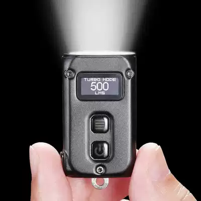 NiteCore Knight Cole TINI2 Aluminum alloy 500 lumens Mini direct charging keychain Light Flashlight OLED
