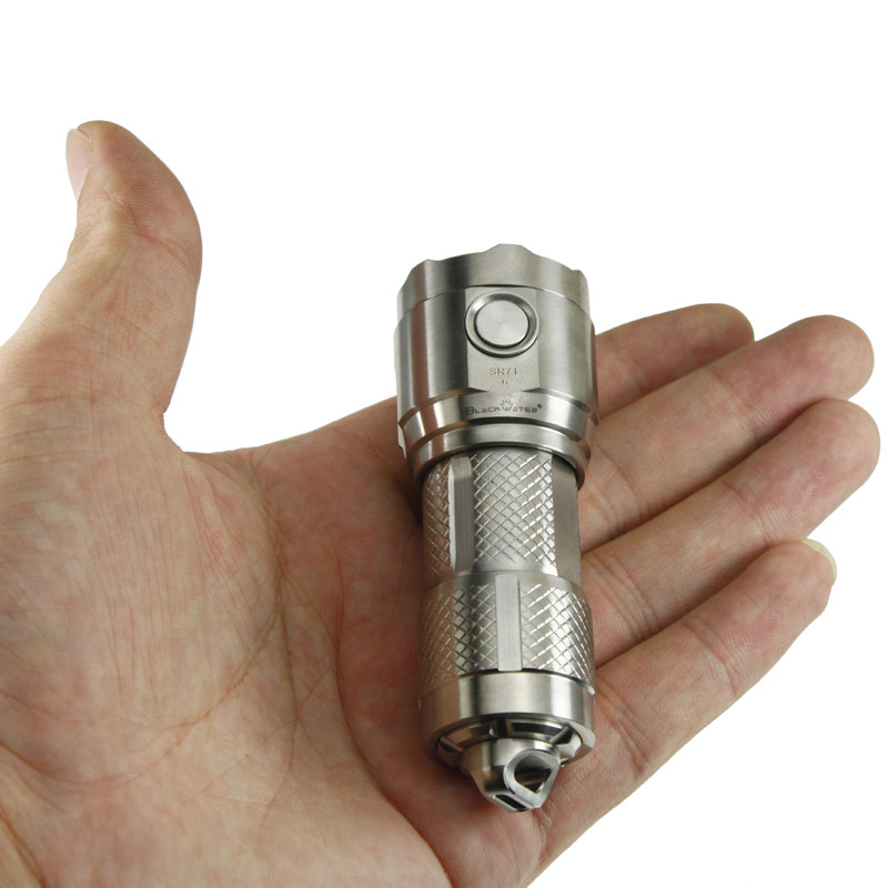 Blackwater SR71 titanium alloy USB charging 1000 lumens waterproof LED mini flashlight