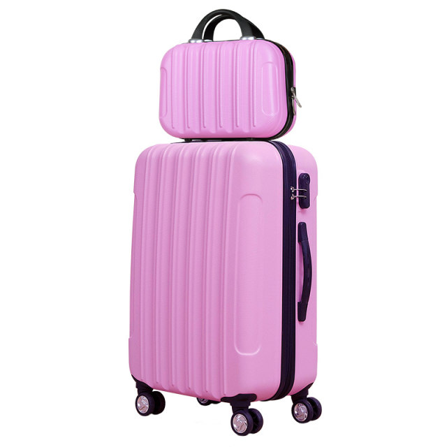 20 -inch luggage female Korean version of lightweight small boarding lever box male 18 -inch small leather box 16 -inch makeup box