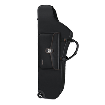 YUEDONG Upper Bass Sax Box Towed Wheel Pulley Subinstruments Box Bali Winter Plane Consigned Double Back Pocket