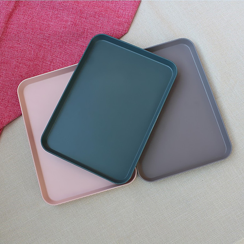 Home tea tray Living room Rectangular Release Cup water dumplings Boiled Pan Dense Amines Nordic Pure Color Creative Fast Food Kettle
