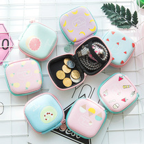 Small Halal New Candy Color Headphone Storage Box U Pan Charger Data Line Protective Sleeve Multifunction Digital Headphone Bag